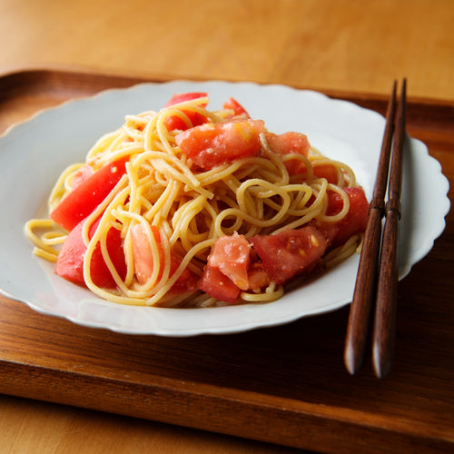 トマトみそだれまぜそばの作り方・レシピ