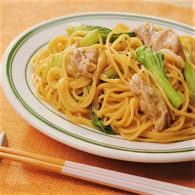 電子レンジでオイスターソース焼きそばの作り方・レシピ