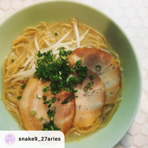 【snake9_27aries レシピ】ゆで汁と鶏ガラスープのラーメンの作り方・レシピ