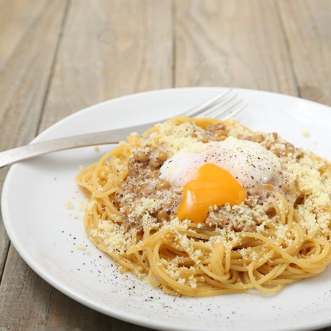 納豆カルボナーラの作り方・レシピ｜ZENB（ゼンブ）公式通販