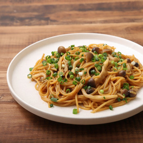 みそラーメンスープできのこマーボー麺の作り方・レシピ