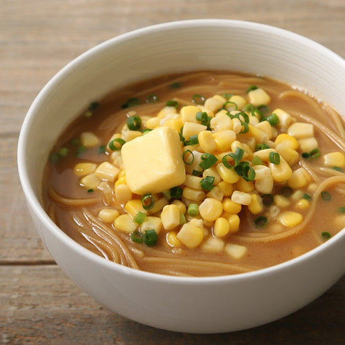 コーンバターの野菜だしみそラーメンの作り方・レシピ