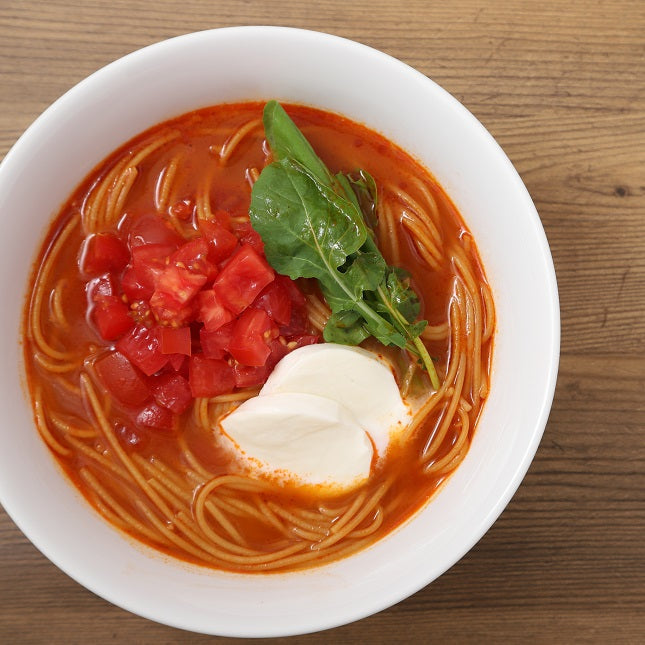 モッツァレラチーズのトマトチリラーメンの作り方・レシピ