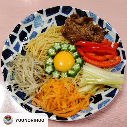 【yuunorihoo レシピ】韓国ビビンバ風ビビン麺の作り方・レシピ