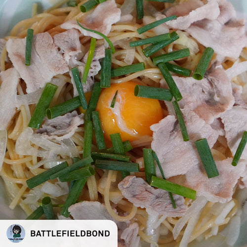 【BattlefieldBond レシピ】(冷和)冷たい和だしカレー卵かけnoodleの作り方・レシピ