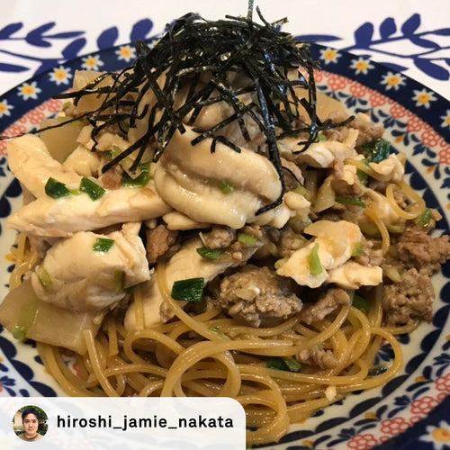 【hiroshi_jamie_nakata レシピ】ささみ・鶏ひき肉・大根の和風パスタの作り方・レシピ