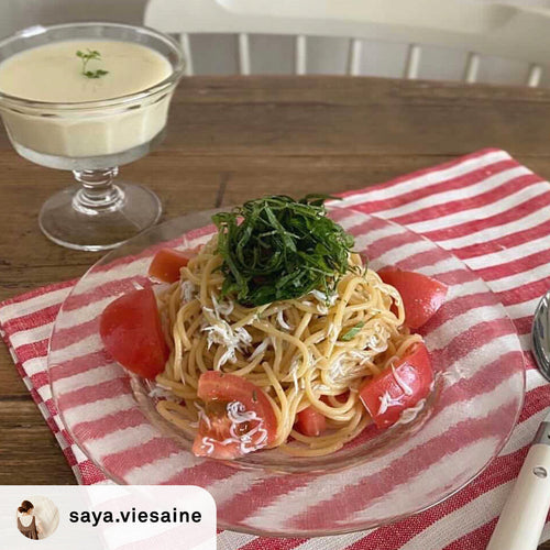 【saya.viesaine レシピ】しらすとトマトの冷製パスタの作り方・レシピ