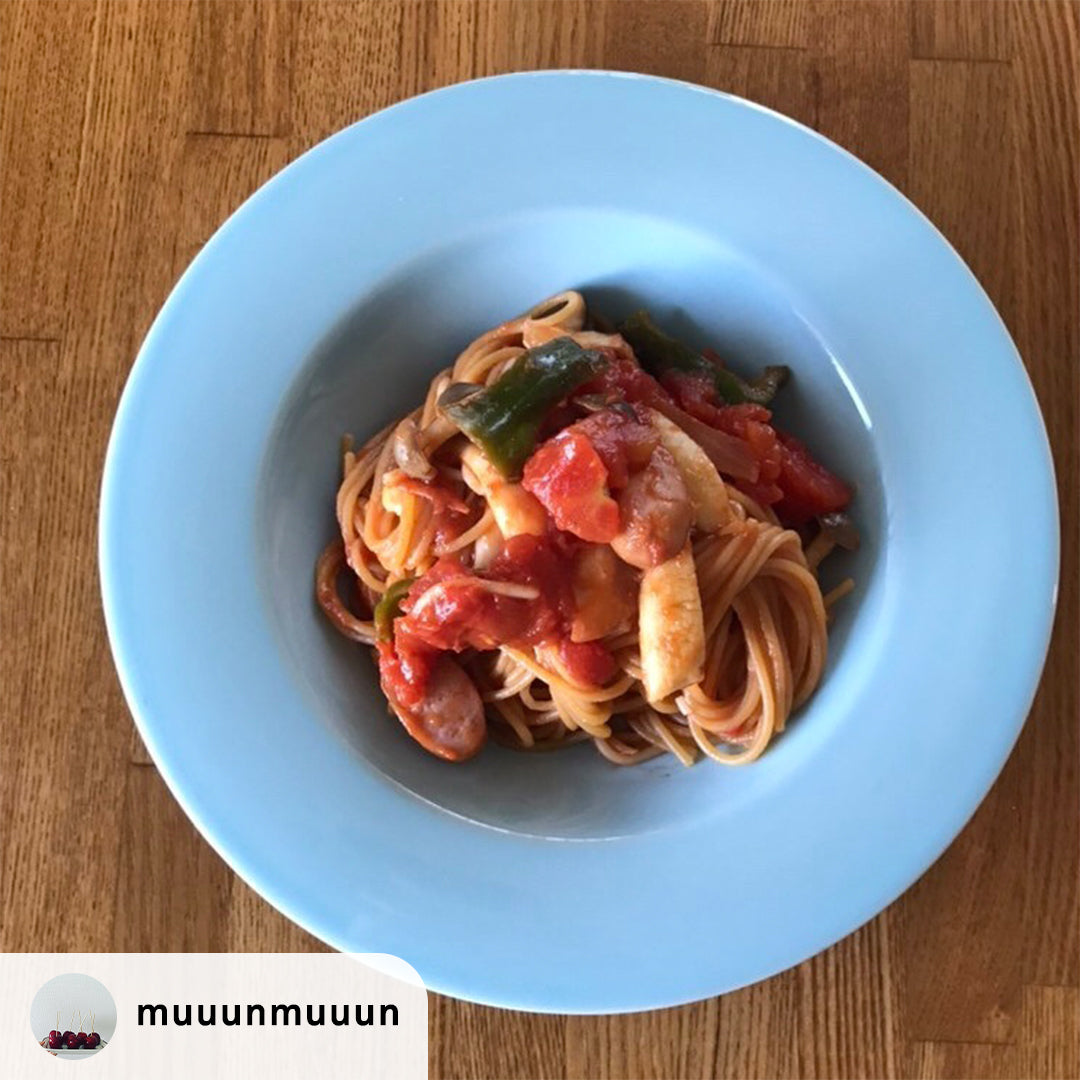 【muuunmuuun レシピ】トマトとソーセージとキノコのパスタの作り方・レシピ