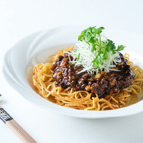 【ホテルニューオータニ レシピ】牛肉の黒味噌焼きそばの作り方・レシピ