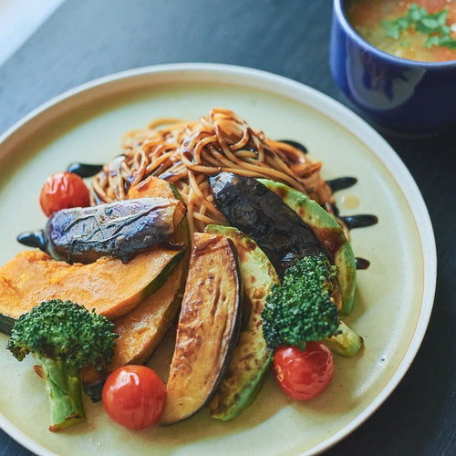 焼き野菜パスタの作り方・レシピ