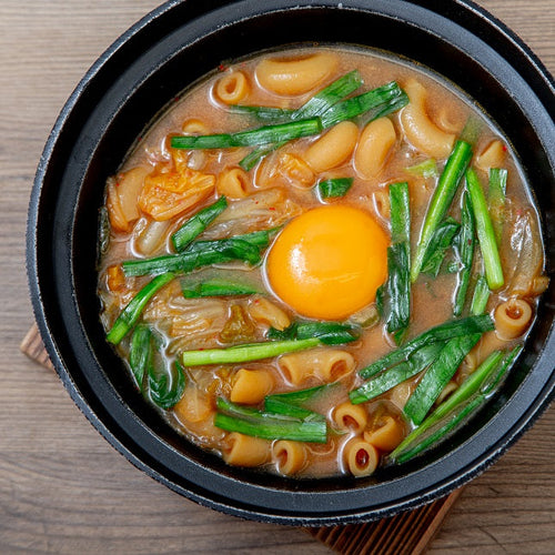 野菜だしみそラーメンスープでスンドゥブ風スープマメロニの作り方・レシピ