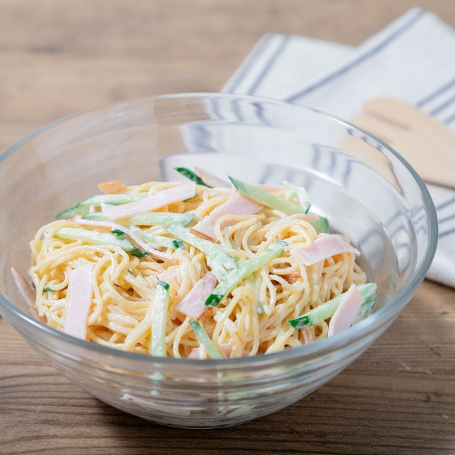 スパゲティサラダ（豆そうめんを使った）の作り方・レシピ｜ZENB