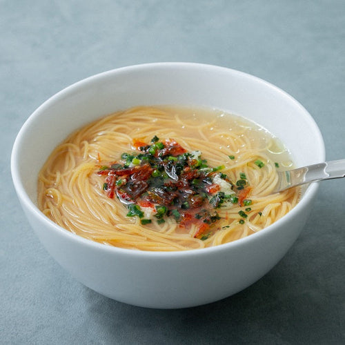 香港風湯麺（豆そうめんを使った）の作り方・レシピ