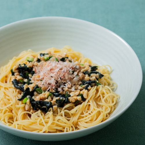 ひきわり納豆×豆そうめんの作り方・レシピ