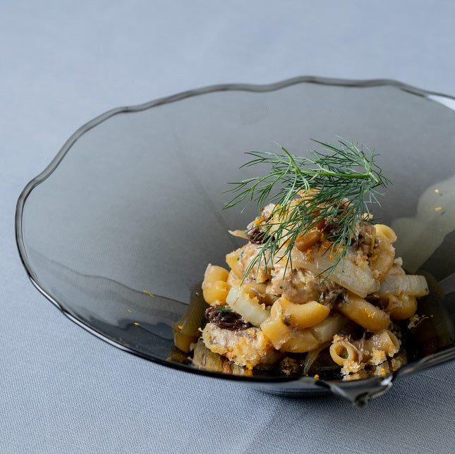 RISTORANTE HONDA レシピ】鯖缶詰とういきょうのマメロニの作り方
