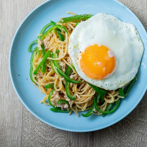 無限ピーマン焼きそばの作り方・レシピ