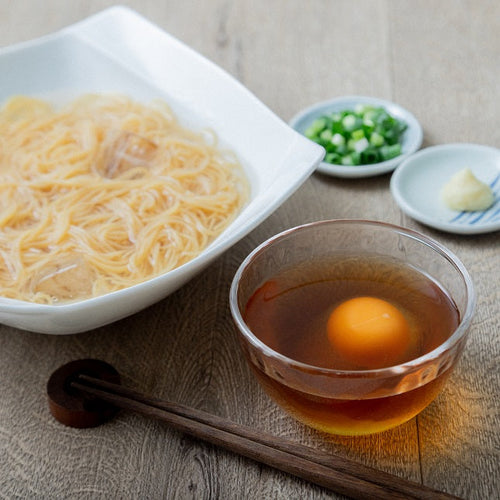 たまごつゆ 豆そうめんの作り方・レシピ