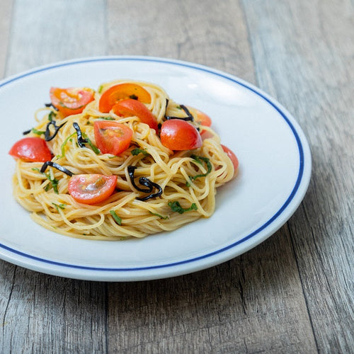 ミニトマトと塩昆布の豆 そうめんの作り方・レシピ