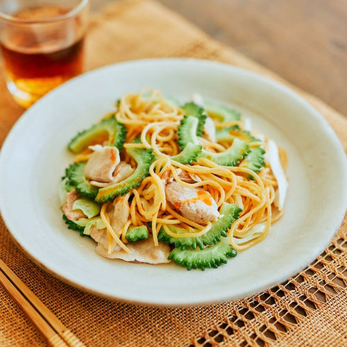 ゴーヤの塩焼きそばの作り方・レシピ