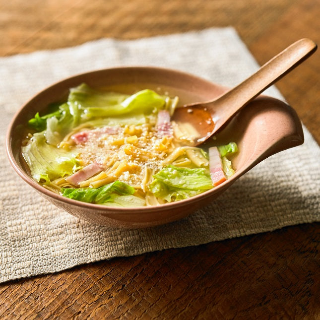 ベーコンレタスのスープミールの作り方・レシピ