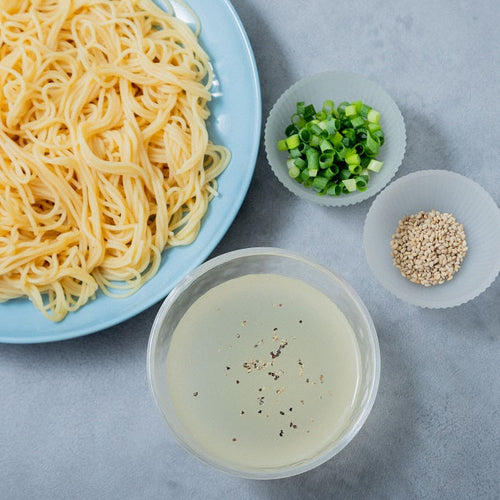 塩レモンつゆの豆 そうめんの作り方・レシピ