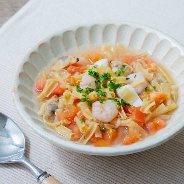 トマトシーフードリゾットの作り方・レシピ