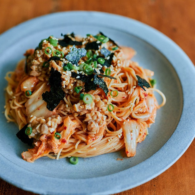 キムチのり納豆和え麺の作り方・レシピ｜ZENB（ゼンブ）公式通販