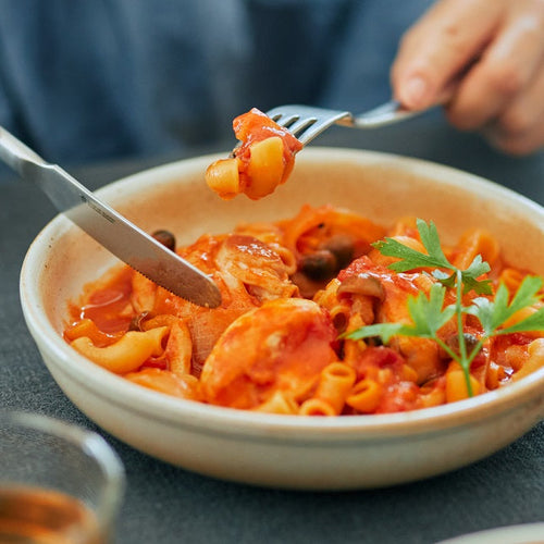 鶏肉のトマト煮込み風の作り方・レシピ