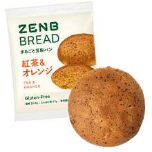 ゼンブブレッド 紅茶&オレンジ / まるごと豆粉パン