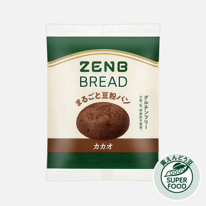 ゼンブブレッド カカオ / まるごと豆粉パン｜ZENB（ゼンブ）公式通販