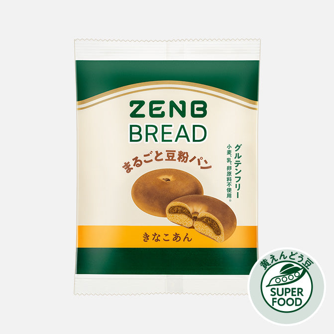 ゼンブブレッド きなこあん まるごと豆粉パン