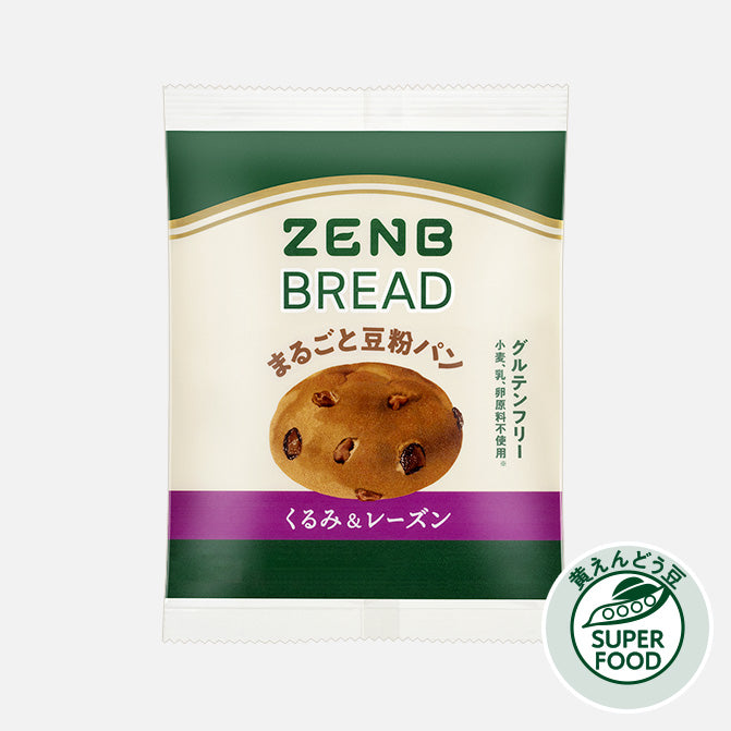 ZENB BREADまるごと豆粉パン 北海道産 金時豆