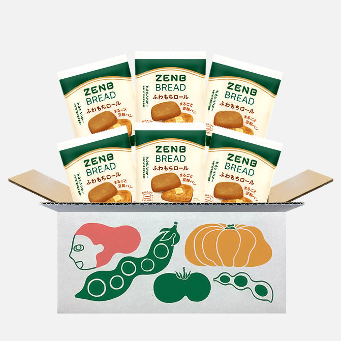 ゼンブブレッド ふわもちロール 6袋｜ZENB（ゼンブ）公式通販
