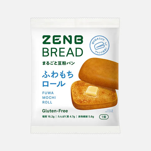 ゼンブブレッド ふわもちロール / まるごと豆粉パン|ZENB(ゼンブ ゼンブブレッド ふわもちロール / まるごと豆粉パン|ZENB(ゼンブ