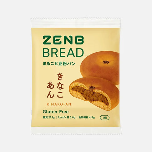ゼンブブレッド きなこあんぱん/ まるごと豆粉パン