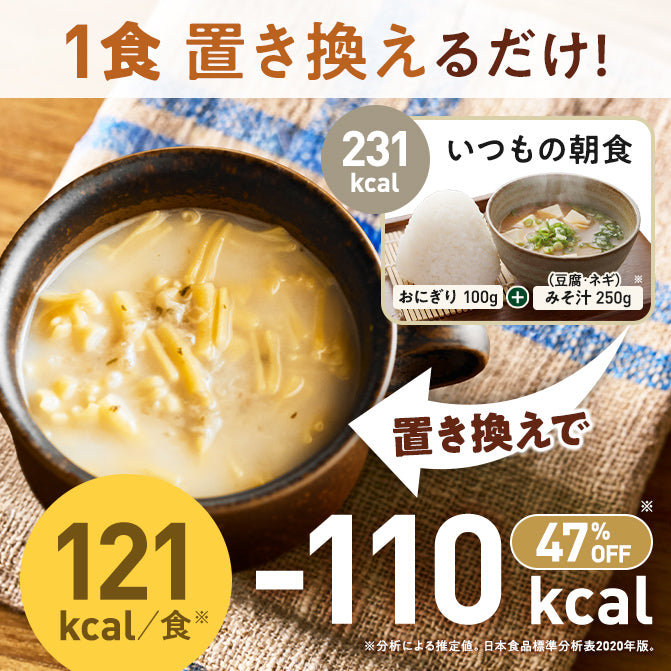 ゼンブミール用 豆乳きのこスープ(2袋)