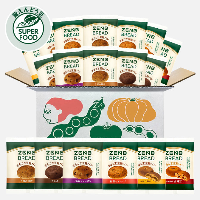 ゼンブブレッド 12袋｜ZENB（ゼンブ）公式通販