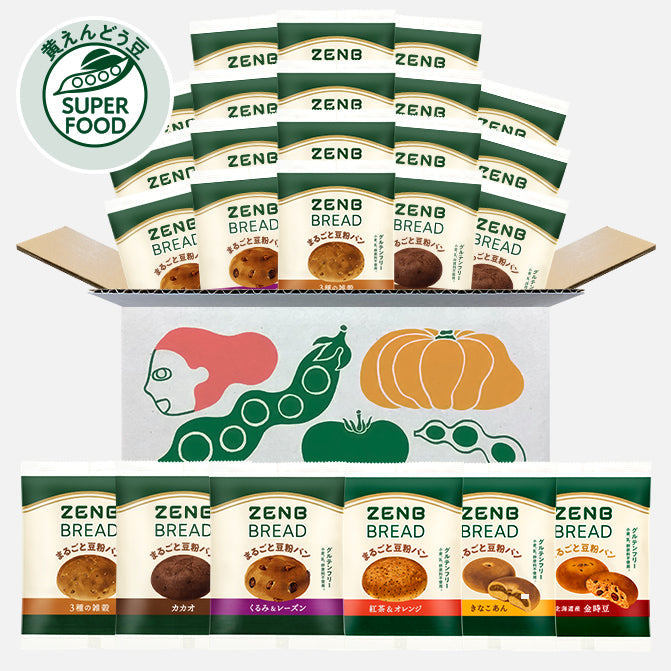 ゼンブブレッド 18袋｜ZENB（ゼンブ）公式通販
