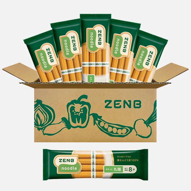 総額16,442円分 ZENBゼンブ　セット ゼンブヌードル 丸麺 20食（5袋）｜ZENB（ゼンブ）公式通販