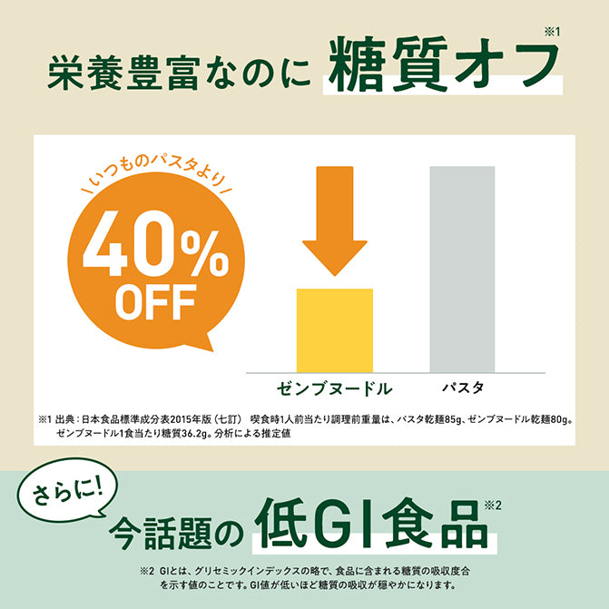 ゼンブヌードル 丸麺 8食｜ZENB（ゼンブ）公式通販