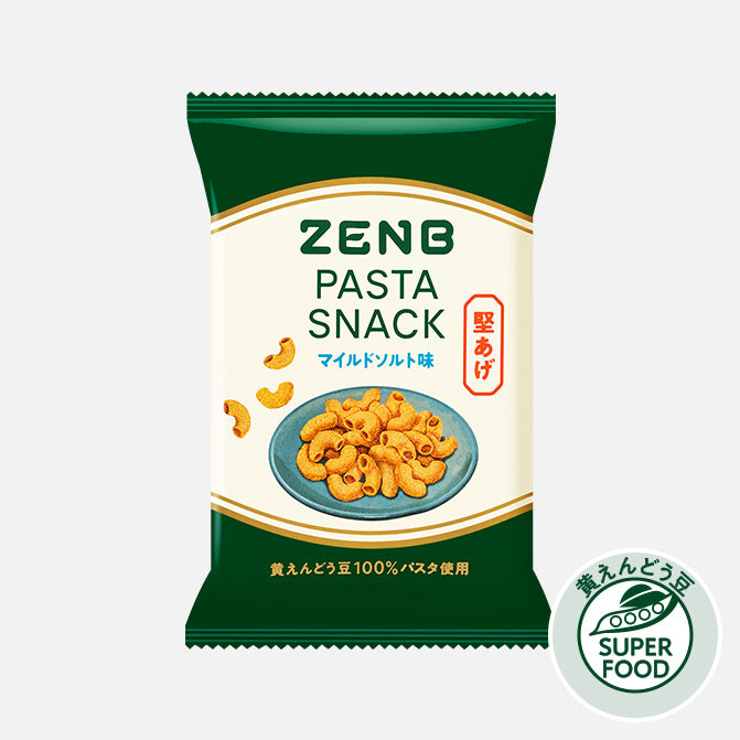 ゼンブパスタスナック マイルドソルト / 豆パスタスナック｜ZENB