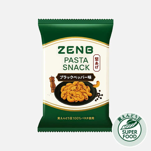 ゼンブパスタスナック ブラックペッパー / 豆パスタスナック|ZENB ゼンブパスタスナック ブラックペッパー / 豆パスタスナック|ZENB