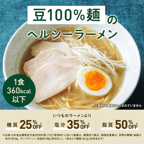 ゼンブラーメン 旨しお / 豆ラーメン