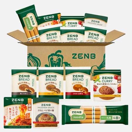 ゼンブヌードル　zenb noodle12袋 お買い得特価☆ダイエット健康食品⑬ ゼンブヌードル2袋（豆ヌードル）｜ZENB（ゼンブ）公式通販