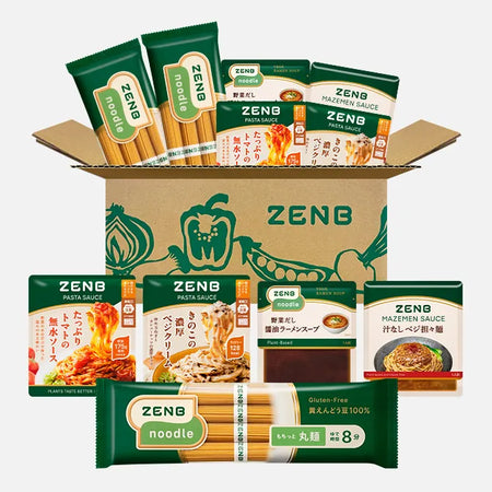 総額16,442円分 ZENBゼンブ　セット ゼンブヌードル2袋（豆ヌードル）｜ZENB（ゼンブ）公式通販