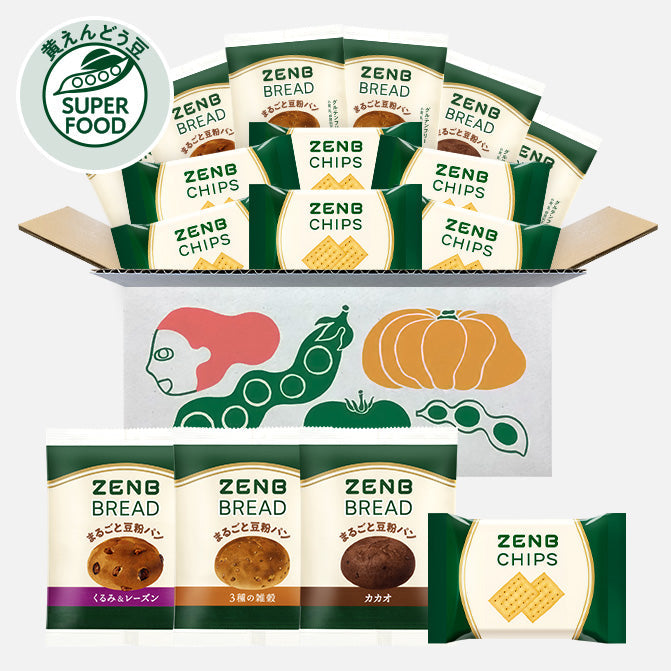 ブレッド6食＋チップス6食｜ZENB（ゼンブ）公式通販